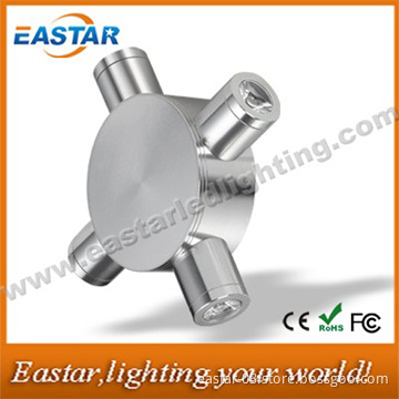 4W High Power Aluminum LED Wall Light (RGB, White)